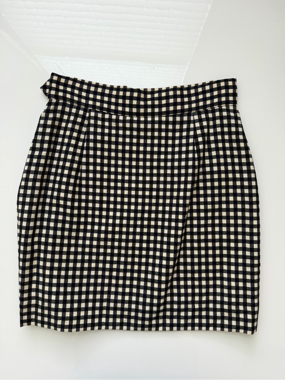 Moschino Cheap and Chic Moschino Vintage Gingham Skirt - Size 8 - Picture 3 of 5